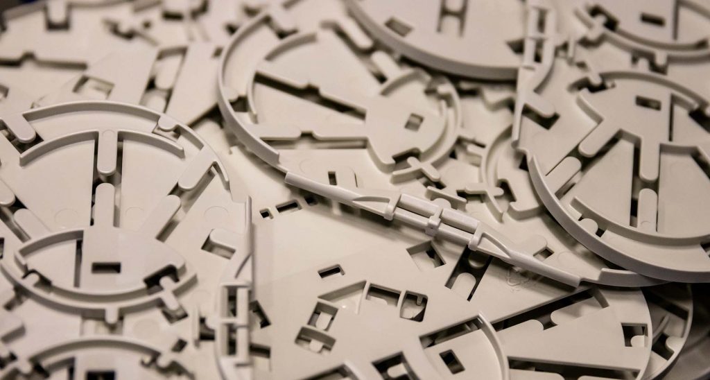 Venture Plastics Splice trays for communications market